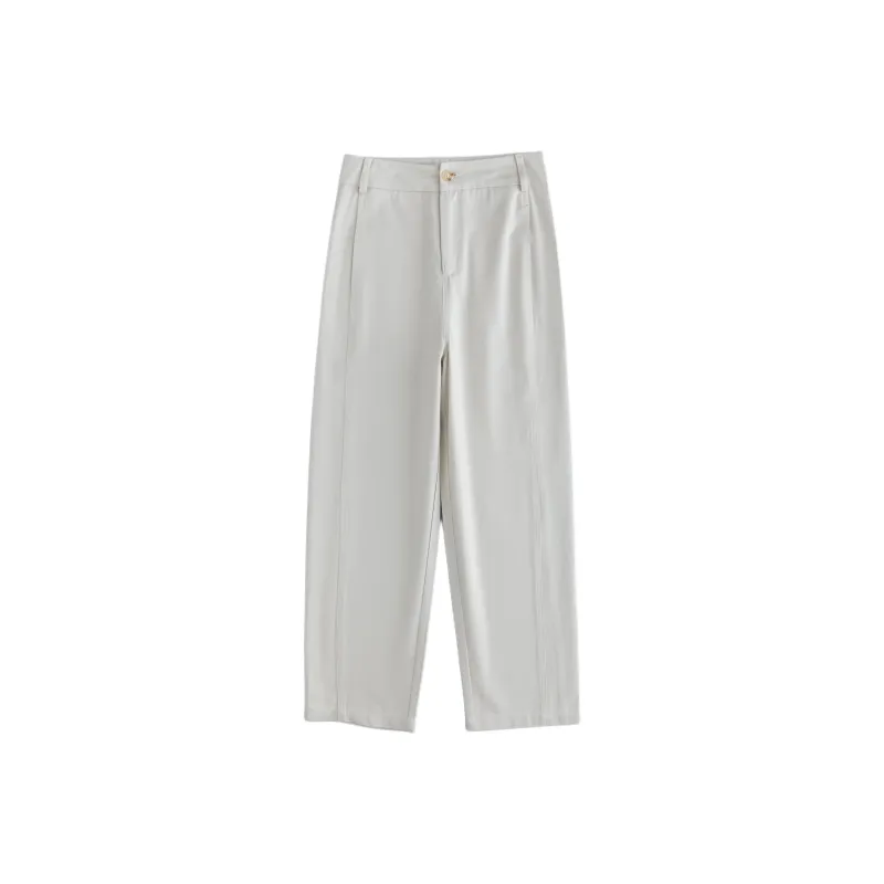 Weixi Casual Pants Women's Cream Apricot-0