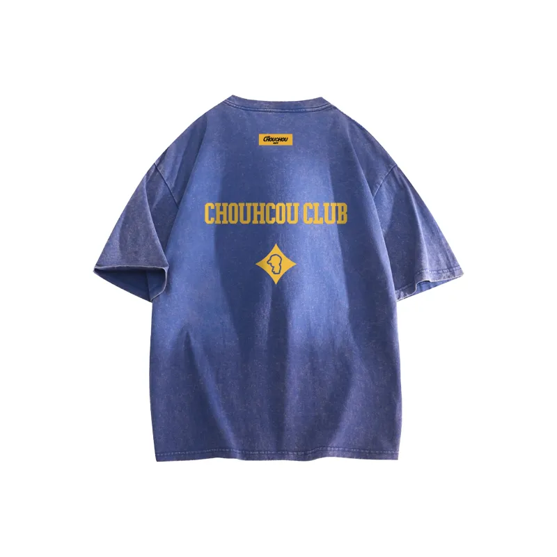 CHOUCHOUS Drop Shoulder Sleeve T Shirt Women's-8
