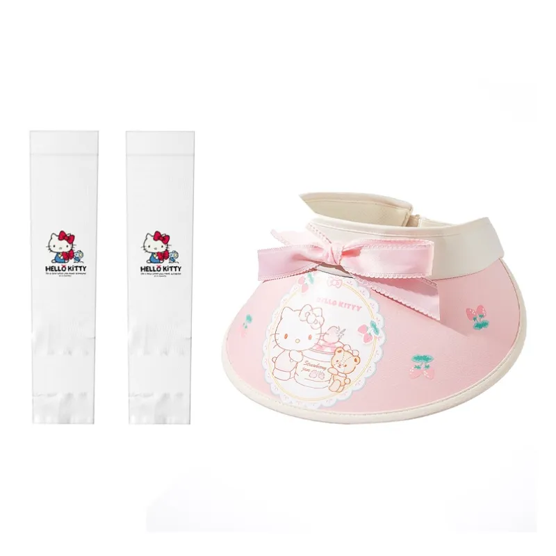 Hello Kitty Polyamide Sun Protection Hats Women's-0