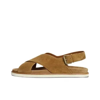 Polo Ralph Lauren Zane One Strap Sandals Men's Brown
