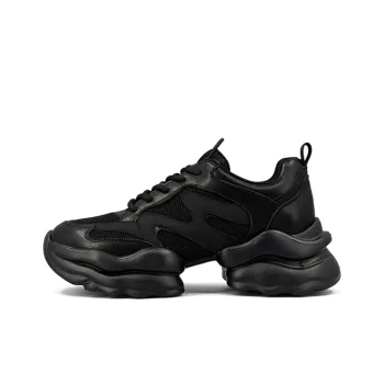 ZSBELLA Anti Slip And Wear Resistant Height Increasing Low Top Chunky Sneakers Women's