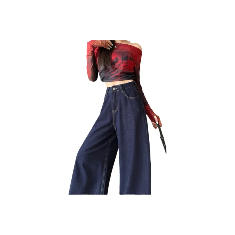 YINLEI Jeans Unisex-3