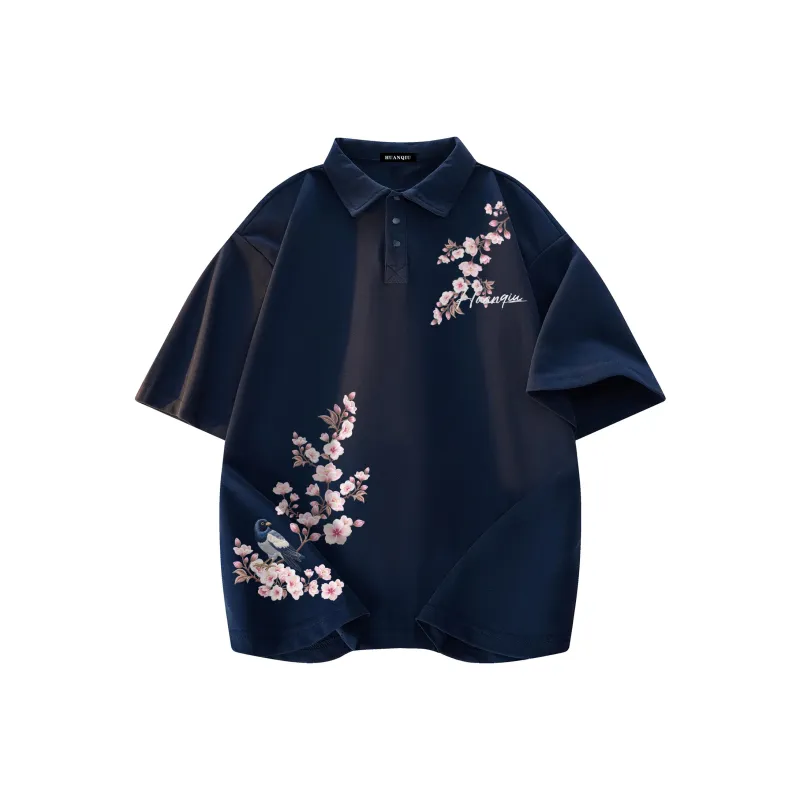 HUANQIU Polo Shirts Unisex-4