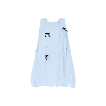 SISC Sleeveless Dresses Women's Light Blue