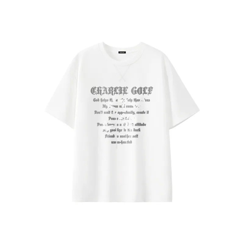 CHARLIE GOLF T Shirts Unisex-4