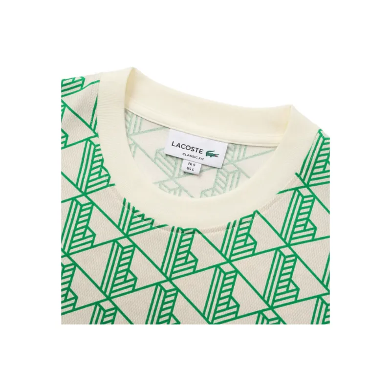 LACOSTE Monogram T shirt-2