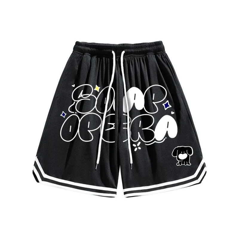 SOAP OPERA Basketball Shorts Unisex-10