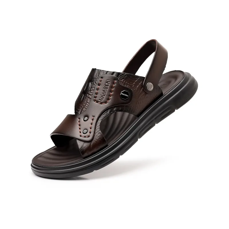 Mulinsen Beach Sandals Men Black-1