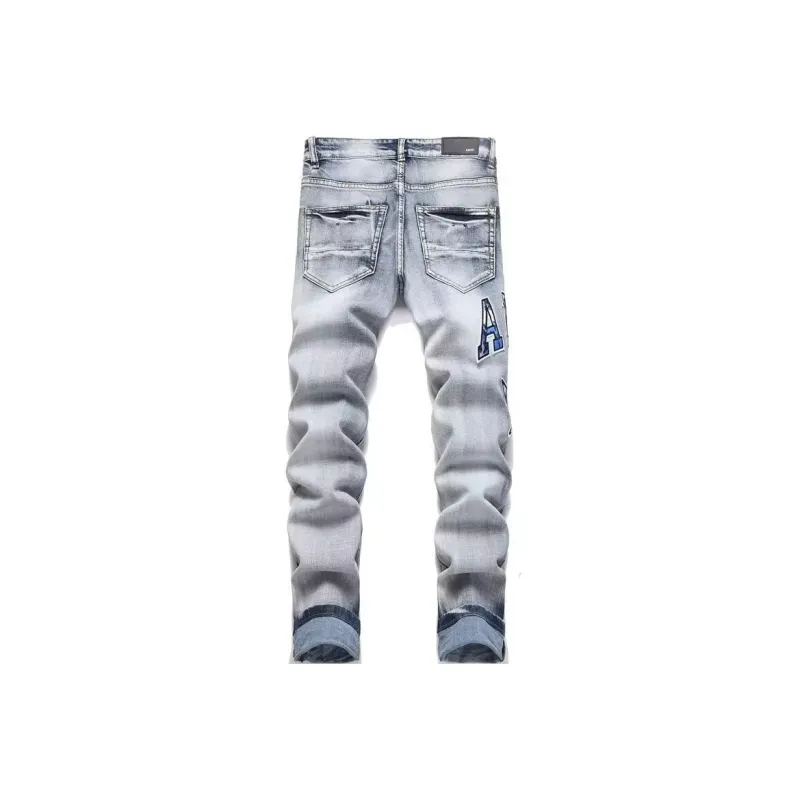 RASHOMONG Jeans Unisex Blue-1