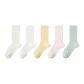5 Pack (Milk White+White+Light Yellow+Light Pink+Light Green)