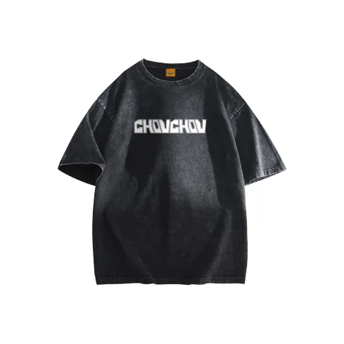CHOUCHOUS Drop Shoulder Sleeve T Shirt Women's