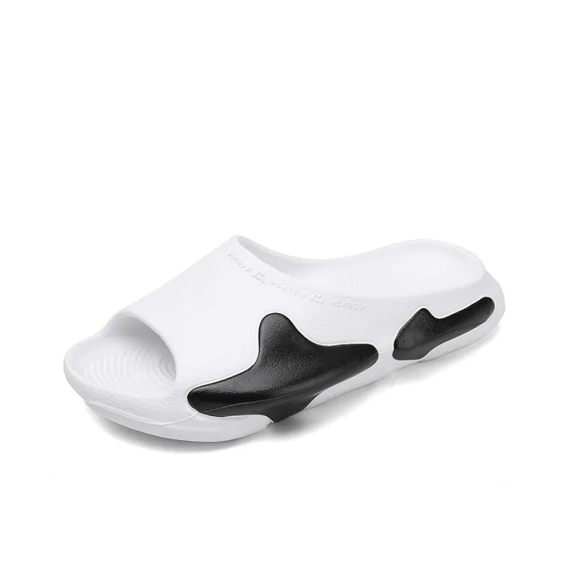 ROBINHOOD Quiet Slip Resistant Abrasion Resistant Quick Dry Cushioning Slide Slippers Unisex-1