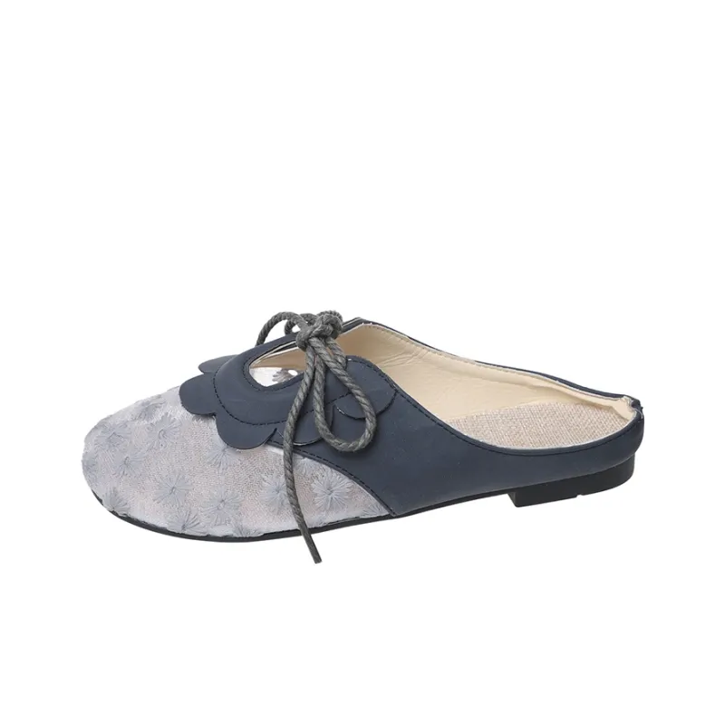 WUJI Odor Resistant Slip Resistant Closed Toe Slippers Women's-5