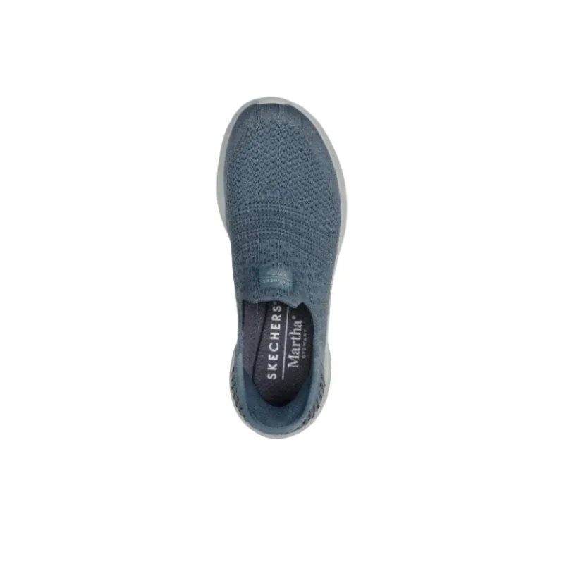 Martha Stewart x Skechers Slip ins Low Top Casual Shoes Women's Blue-3