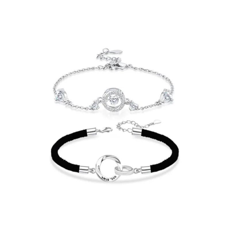 MISS TOOYA Alloy Rope Bracelets Unisex-0