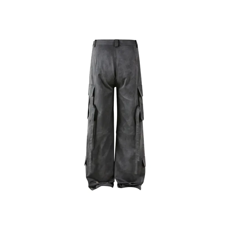 PASET Casual Pants Unisex Dark Gray-1