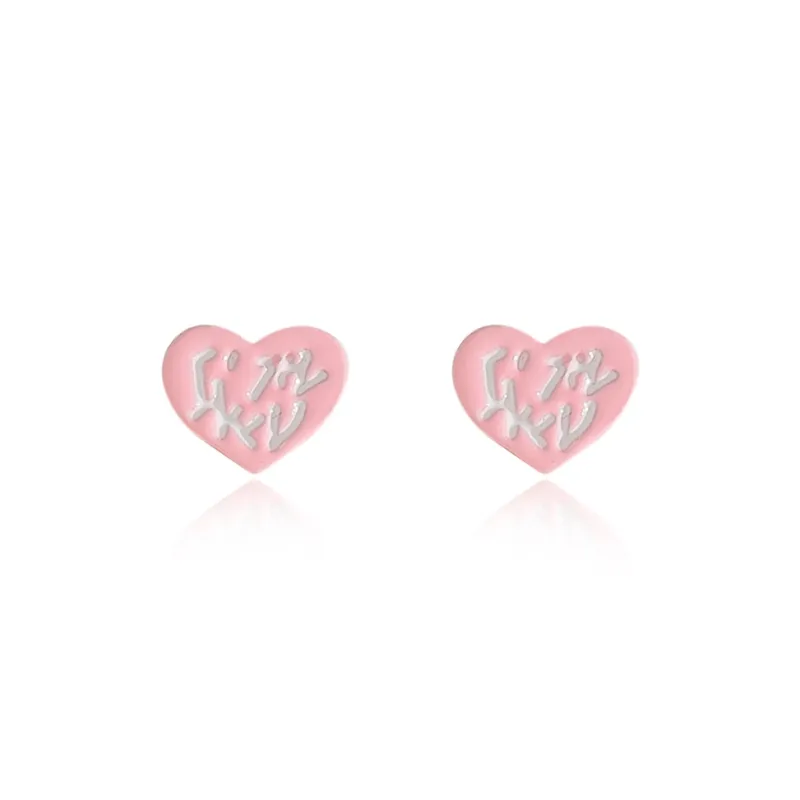 Inkopper Acrylic Stud Earrings Women's-4