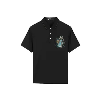 ANDREW MACKENZIE T Shirts Men Black