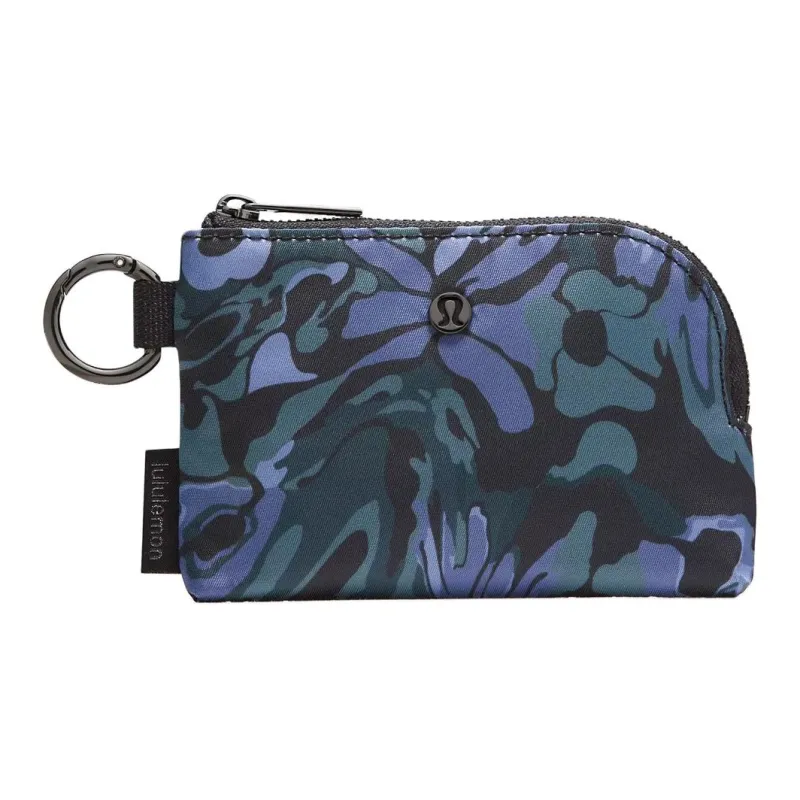 Lululemon Polyester Card Holder Regular Unisex Camouflage Black-0