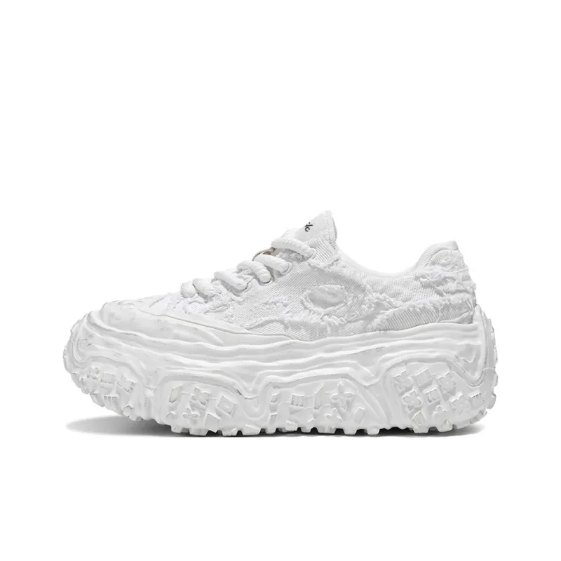 Colorful Creations Slip Resistant, Abrasion Resistant, Breathable, Height Increasing Low Top Chunky Sneakers Men's Box-9