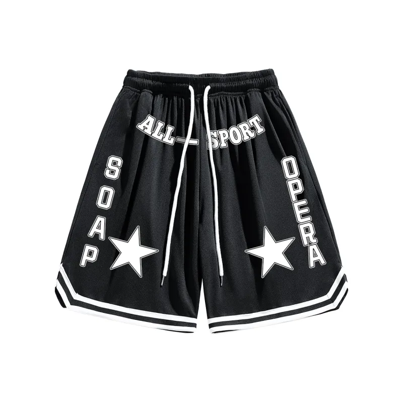 SOAP OPERA Basketball Shorts Unisex-10