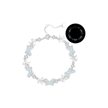 Lao Feng Xiang S925 Silver Bracelets Women's