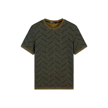 ANDREW MACKENZIE T Shirts Men Yellow