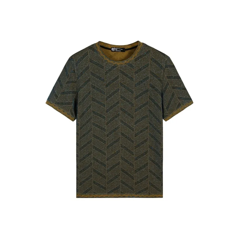 ANDREW MACKENZIE T Shirts Men Yellow-0