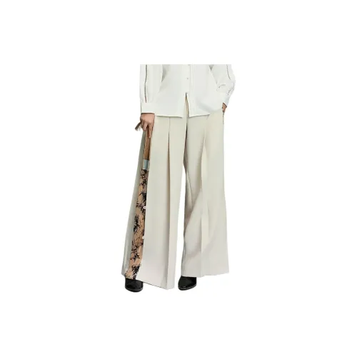 XINGHEHANGE New Chinese Style Wide Leg Casual Pants Women's