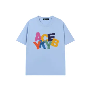 YK&YB T Shirts Unisex Sky Blue