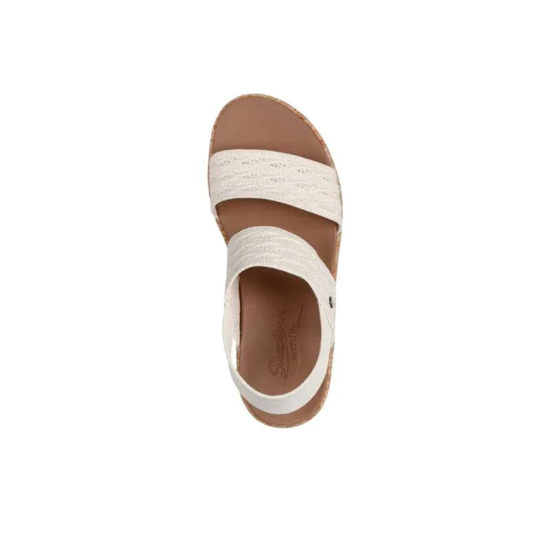 Skechers ArchFit One Strap Sandals Women's Beige-4