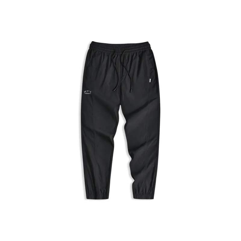 FAIRWHALE Casual Pants Men Black-0