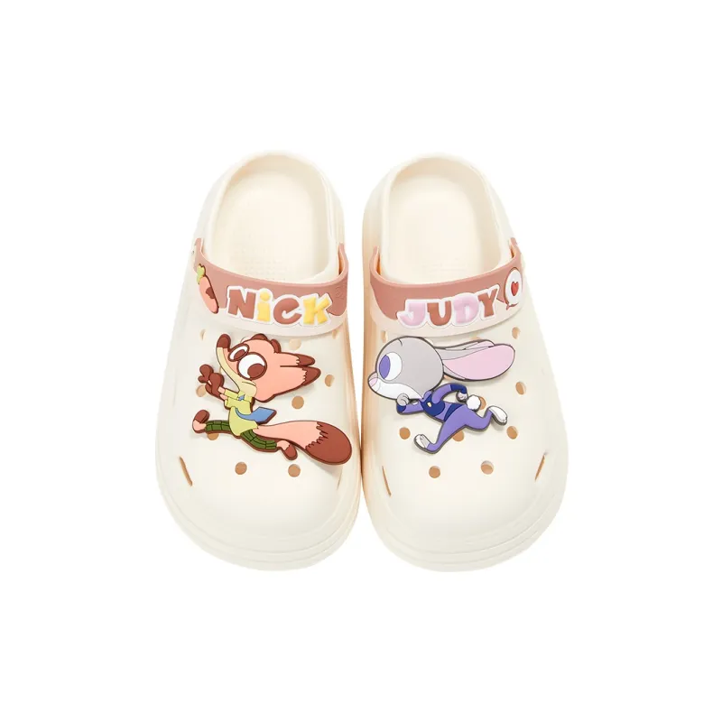 GUKOO x Disney Slippers Raw White-1