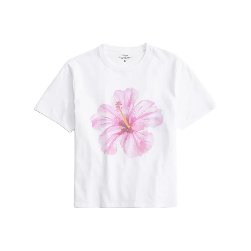 Abercrombie＆Fitch T Shirt Women's White-0