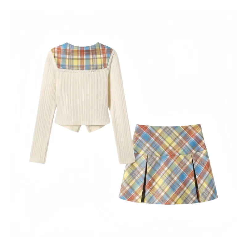 YGPRW Two Piece Skirt Sets Women's-1