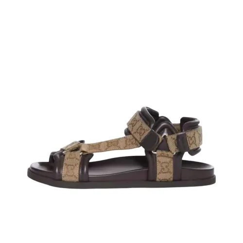 GUCCI One Strap Sandals Men's Brown