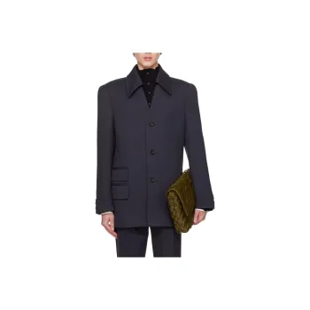 Bottega Veneta Business Suit Men's Gray
