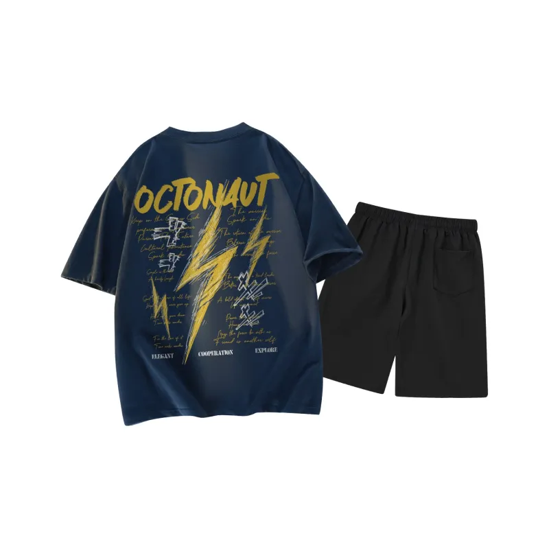 Small Columns Under The Sea Casual Sportswear Unisex-8