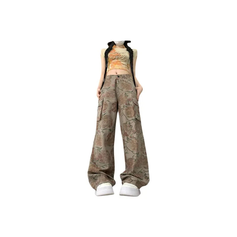 GOSO Casual Pants Women's Brown-0