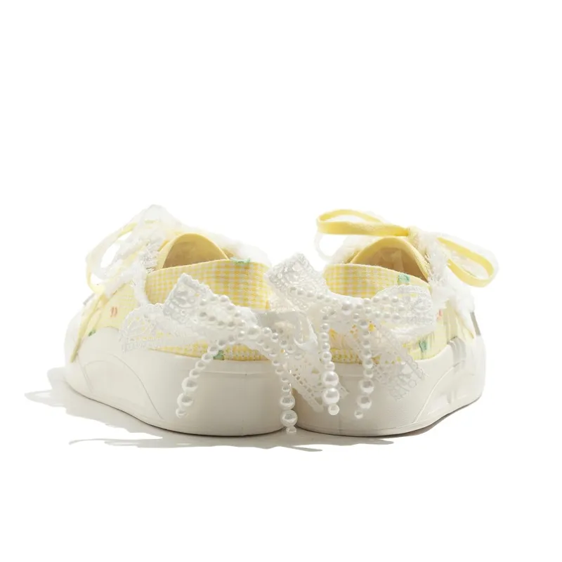 BEIER Breathable And Lightweight Low Top Canvas Shoes Women's-3
