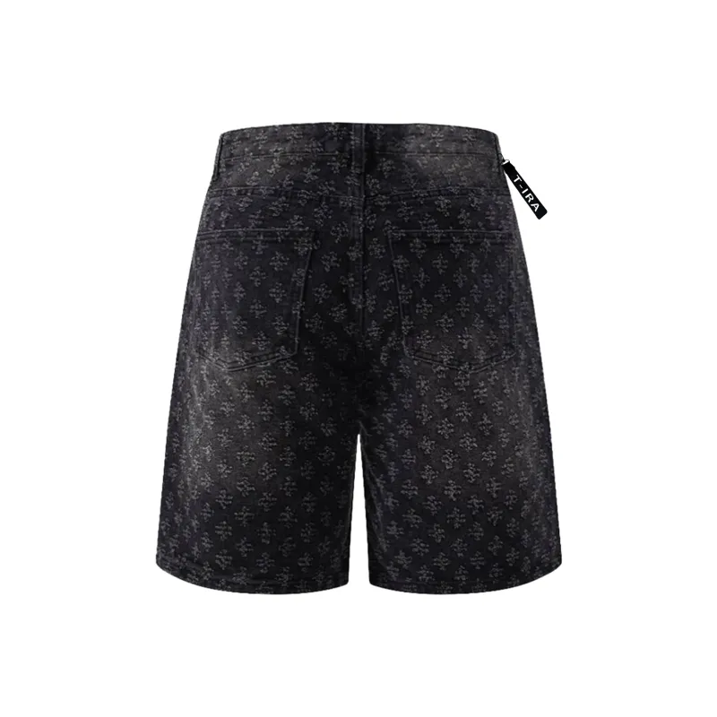 T IRA Denim Shorts Unisex-6