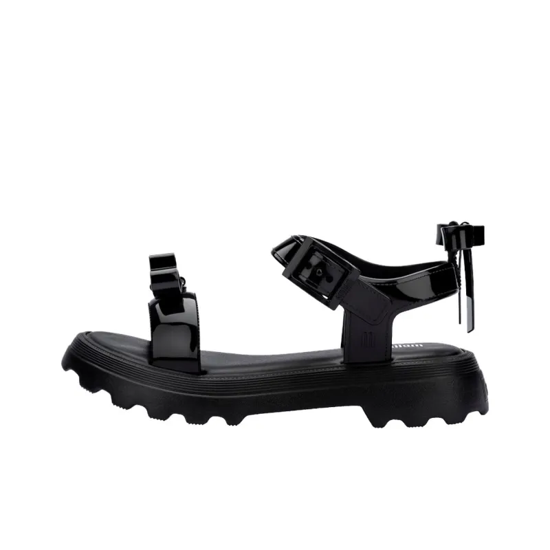 MELISSA GIRLBOW One Strap Sandals Women's Black-0