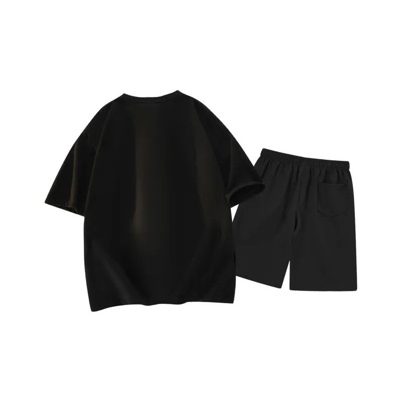 Small Columns Under The Sea Clothing Sets Unisex-11