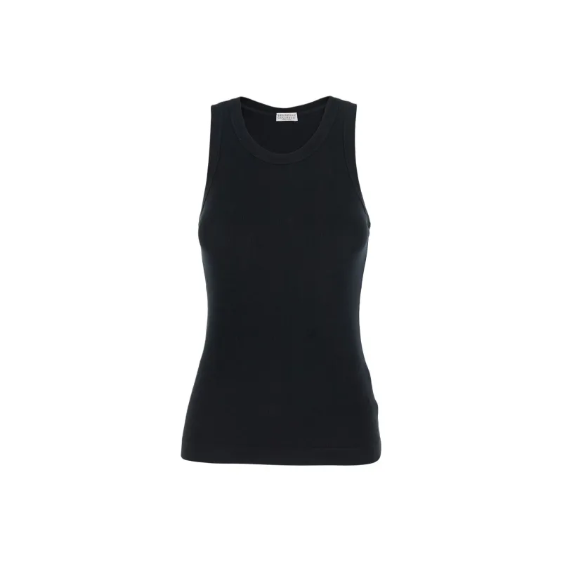 Brunello Cucinelli Monili chain Tank Top-0