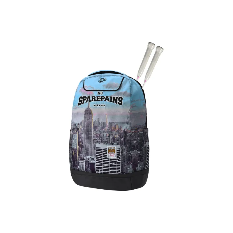 Spare No Pains. Polyester Backpack Unisex Multicolor-1