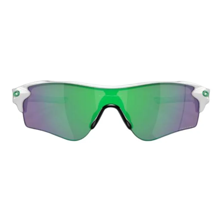 Oakley Metal Irregular Shape Sunglasses Unisex Green-1