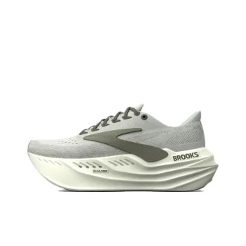 Brooks Glycerin Ma Anti Slip Wear Resistant Low Top Running Shoes Men's Light Gray Green