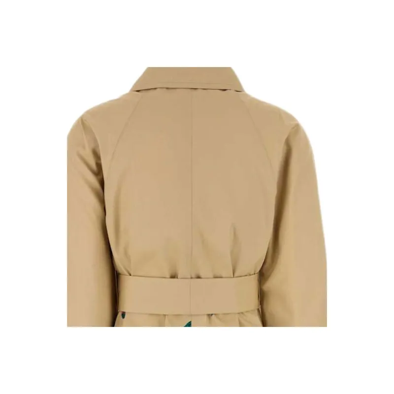 WEEKEND MaxMara Pesco Gabardine Trench Coat-3