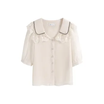OZVO Shirts Women's Light Apricot
