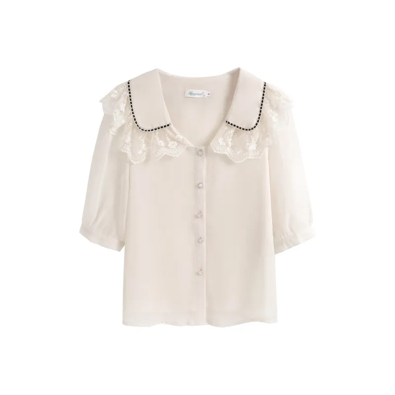 OZVO Shirts Women's Light Apricot-0